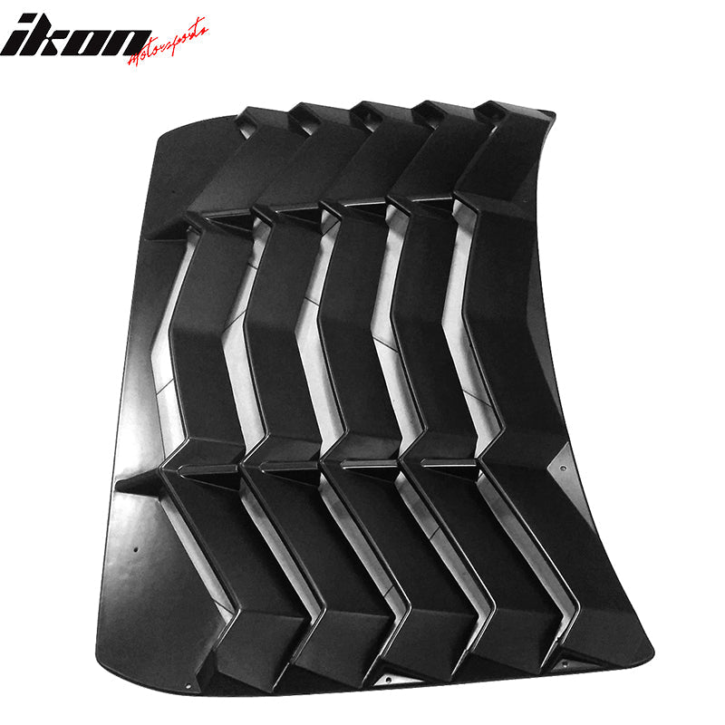 2016-2021 Honda Civic Sedan Rear Window Louver Side Quarter Scoop ABS