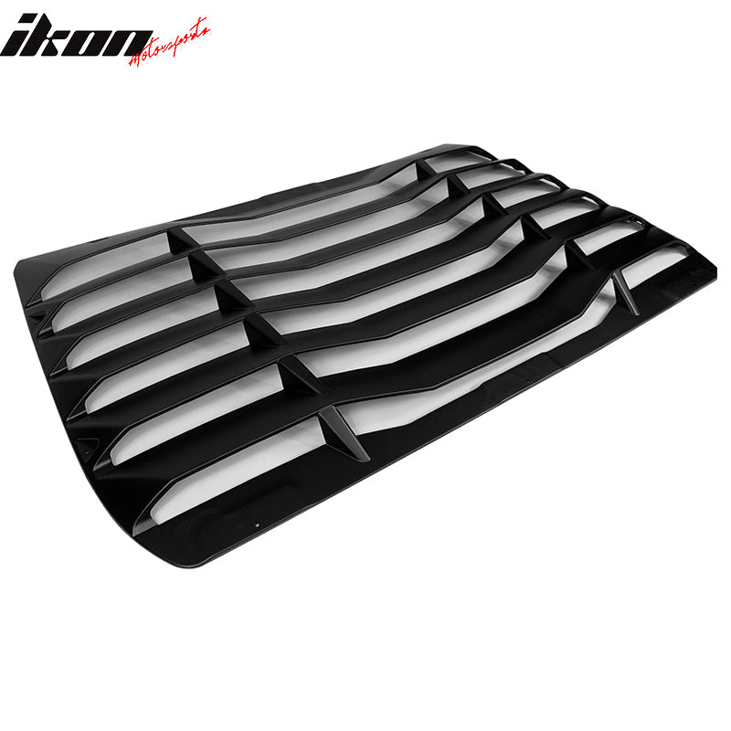 2016-2021 Honda Civic Sedan Rear Window Louver Side Quarter Scoop ABS