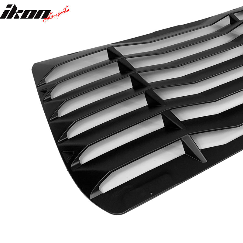 2016-2021 Honda Civic Sedan Rear Window Louver Side Quarter Scoop ABS