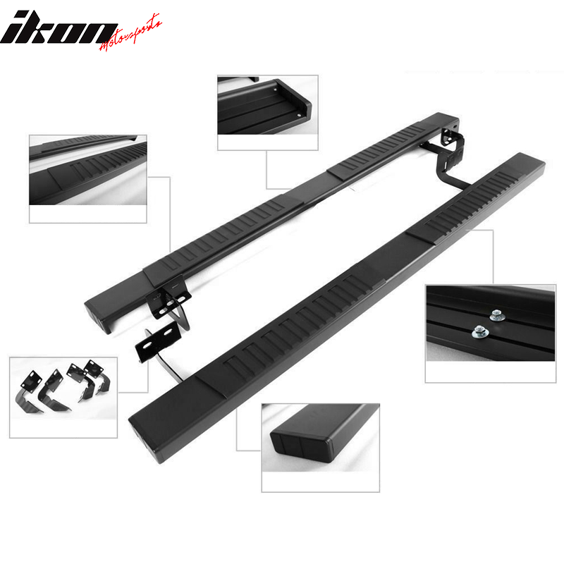 Fits 05-22 Toyota Tacoma Running Boards Side Step Bar 69" Pair