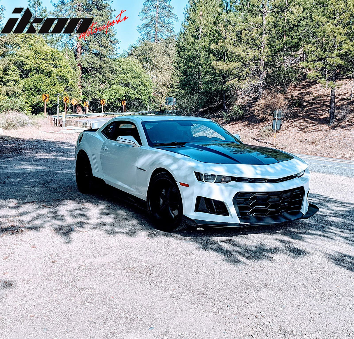 2010-2013 Chevy Camaro 1LE Style Front Bumper Cover PP w/ Harnesses