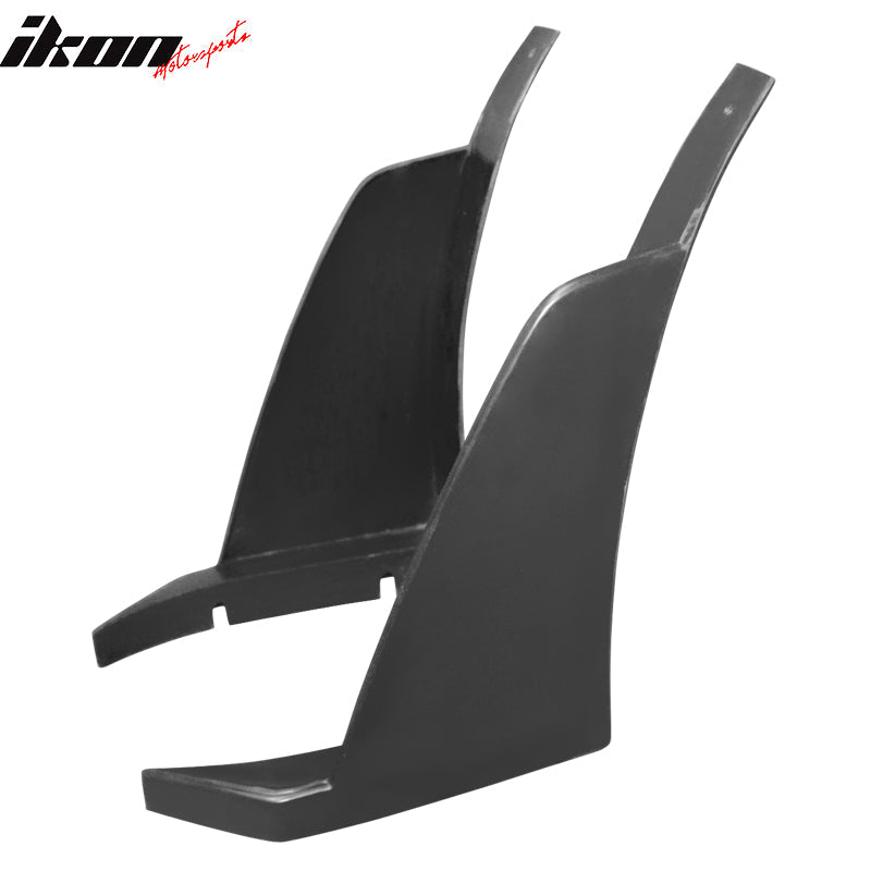 2014-2016 Lexus IS Series F Sport Sedan Front Bumper Lip + Winglets PU