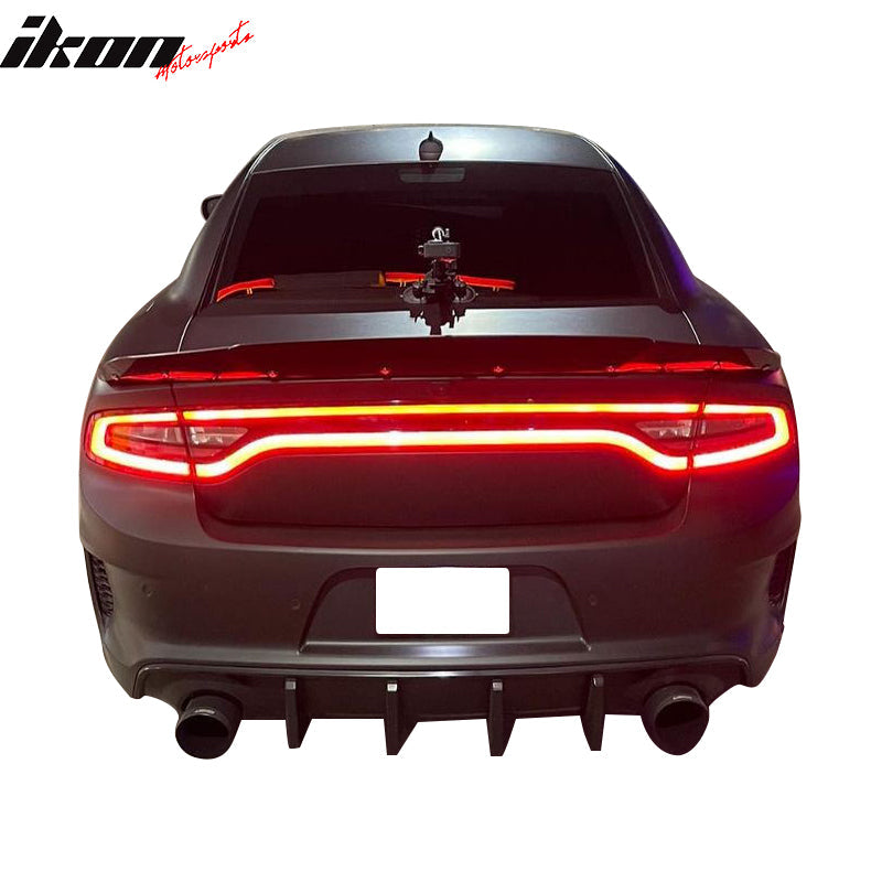 2015-2023 Dodge Charger Standard Sedan Rear Bumper Kits Diffuser PP