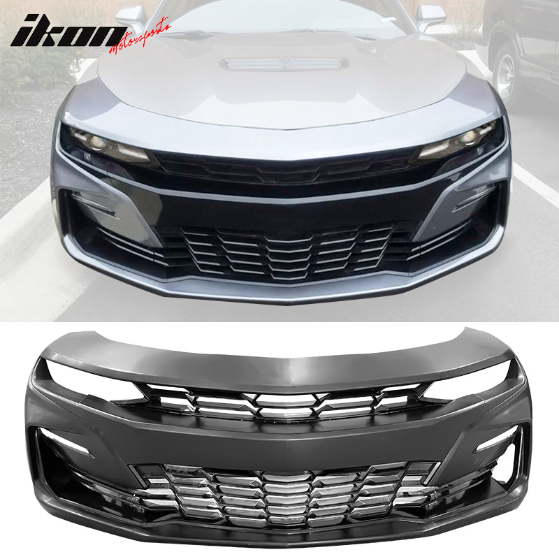 2019-2024 Chevrolet Camaro 19 SS Style Unpainted Front Bumper Cover
