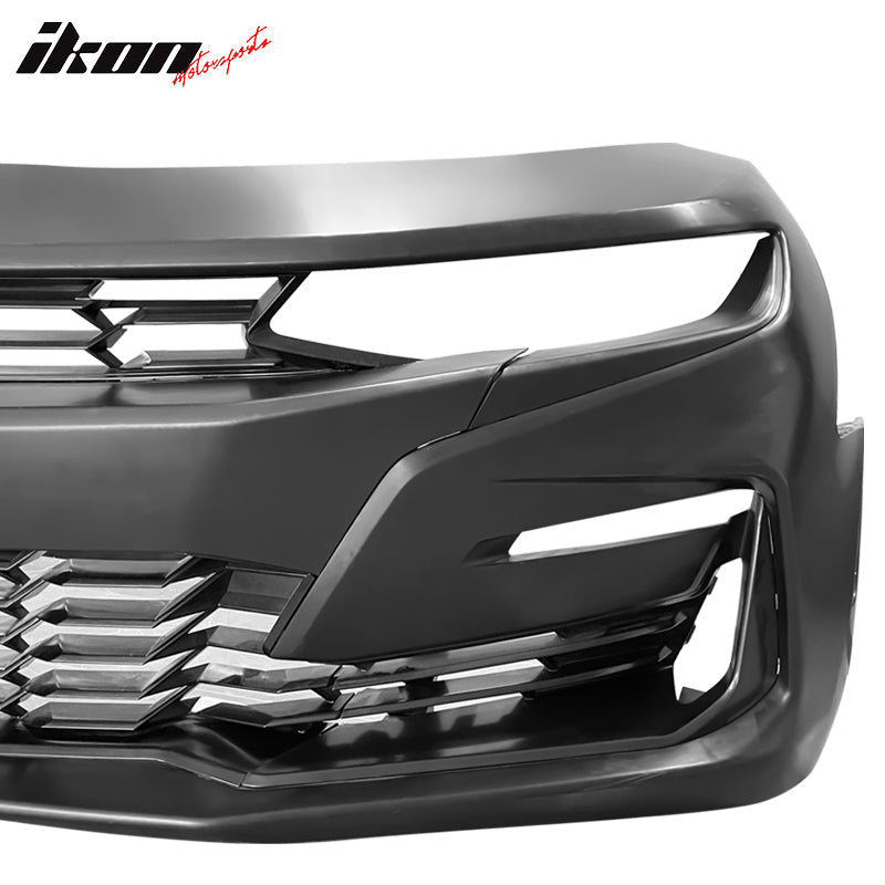 2019-2024 Chevrolet Camaro 19 SS Style Unpainted Front Bumper Cover