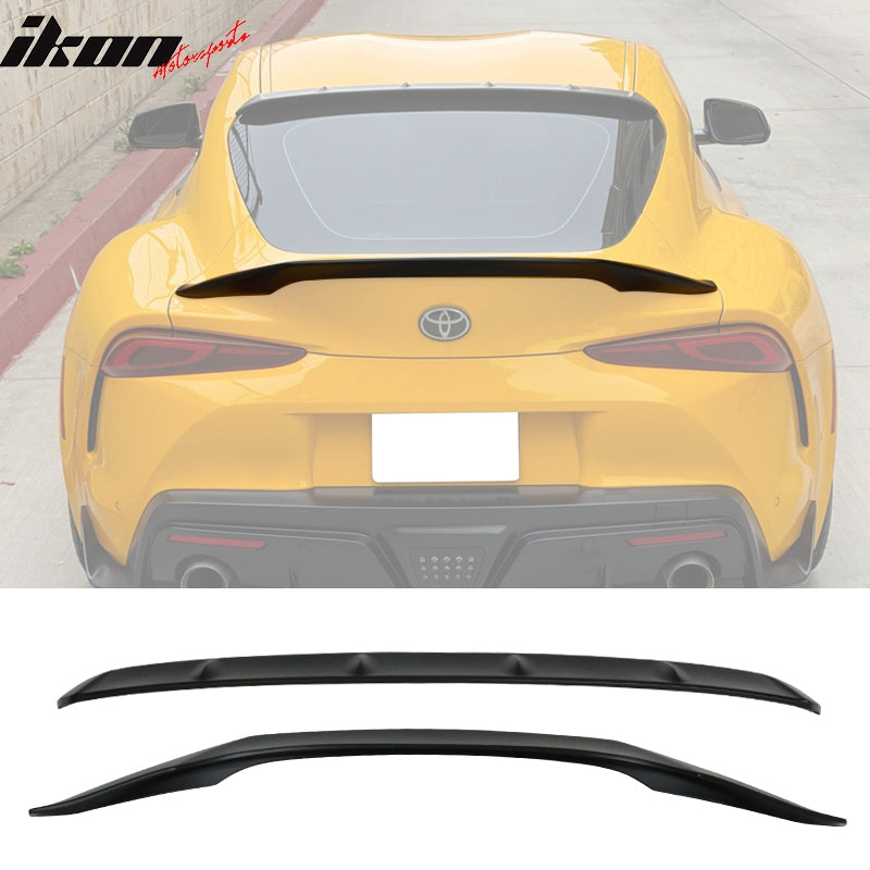 2020-2025 Toyota GR Supra 5th J29 MK5 V2 Matte TRD Trunk Roof Spoiler