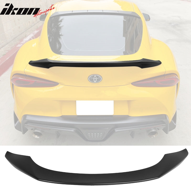 2020-2025 Toyota GR Supra 5th J29 MK5 V2 Matte TRD Trunk Roof Spoiler