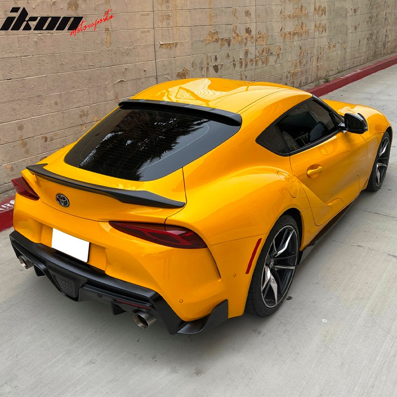 2020-2025 Toyota GR Supra 5th J29 MK5 V2 Matte TRD Trunk Roof Spoiler