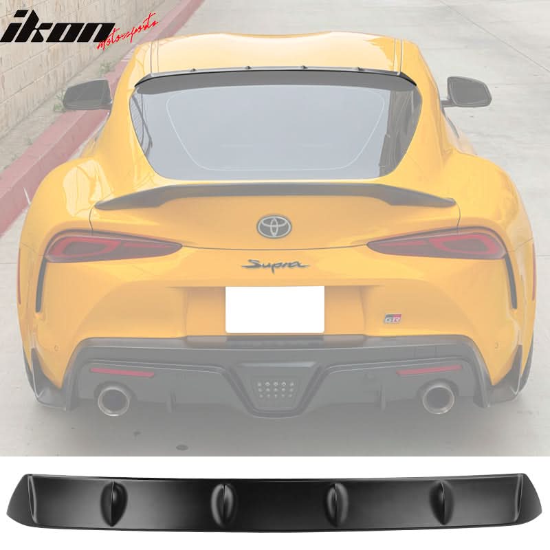 2000-2025 Toyota GR Supra MK5 V2 Unpaint TRD Trunk + Roof Spoiler ABS