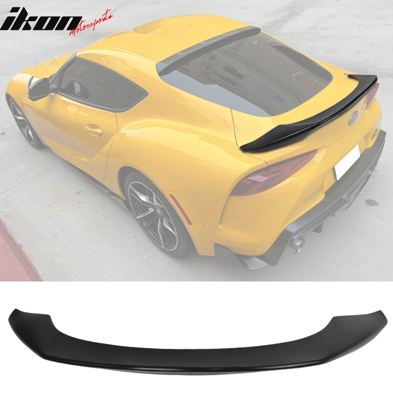 2000-2025 Toyota GR Supra MK5 V2 Unpaint TRD Trunk + Roof Spoiler ABS