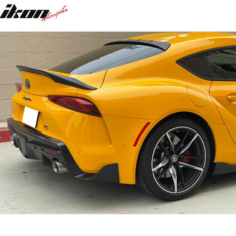 2020-2025 Toyota GR Supra MK5 Unpaint TRD Style Trunk and Roof Spoiler