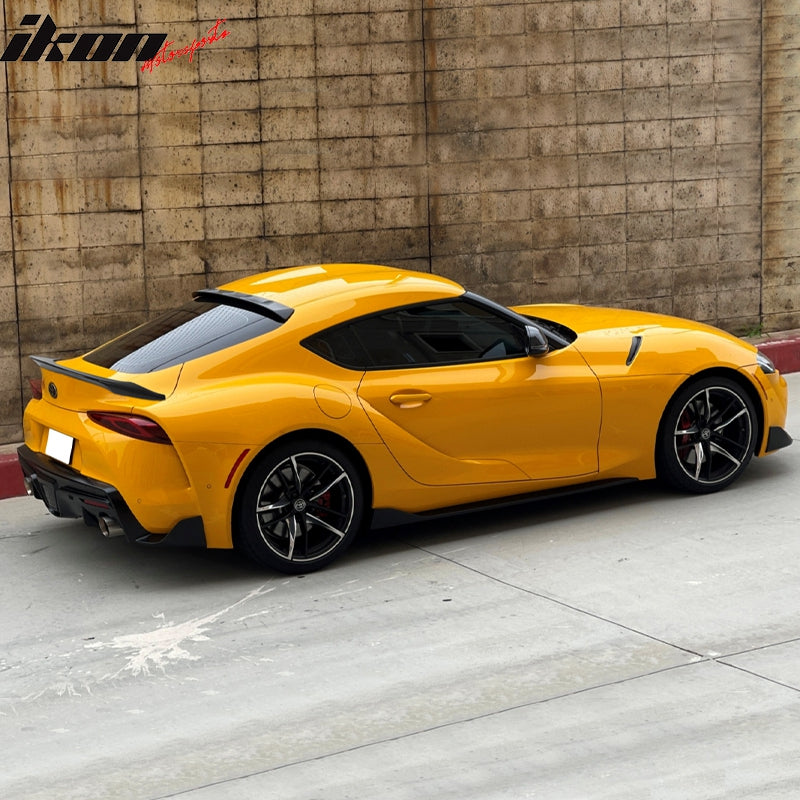 2020-2025 Toyota GR Supra MK5 Unpaint TRD Style Trunk and Roof Spoiler