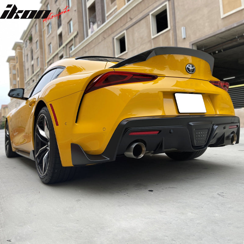 2020-2025 Toyota GR Supra MK5 Paint 202 TRD Style Trunk + Roof Spoiler