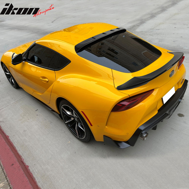 2020-2025 Toyota GR Supra MK5 Paint 202 TRD Style Trunk + Roof Spoiler