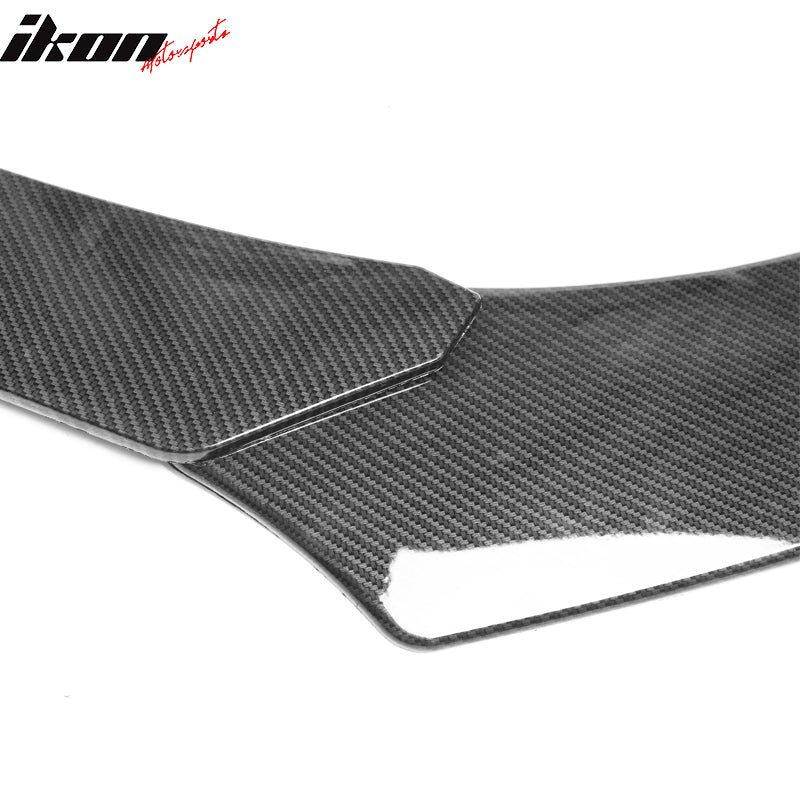 Honda Civic 62"-66" 3PCS B Style Black Front Lip with Strut Rods