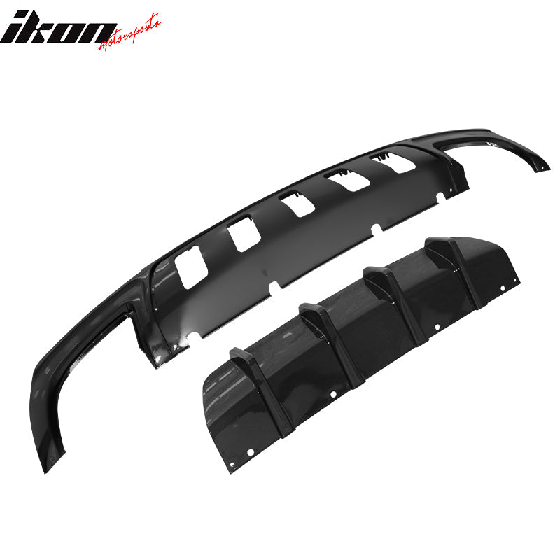 2015-2023 Chrysler 300 Rear Bumper Diffuser Shark Fin PP