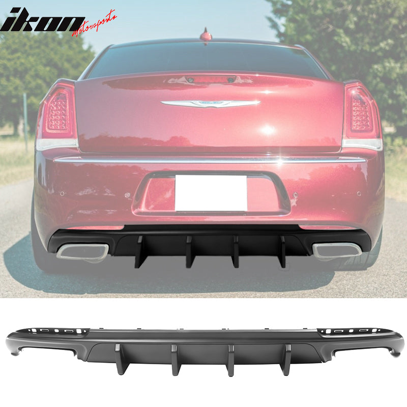 2015-2023 Chrysler 300 Rear Bumper Diffuser Shark Fin PP