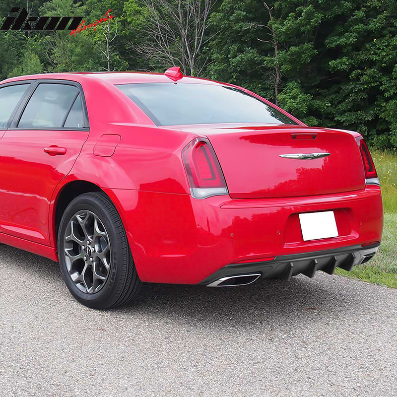 2015-2023 Chrysler 300 Rear Bumper Diffuser Shark Fin PP
