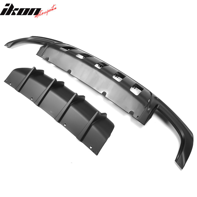 2015-2023 Chrysler 300 Rear Bumper Diffuser Shark Fin PP