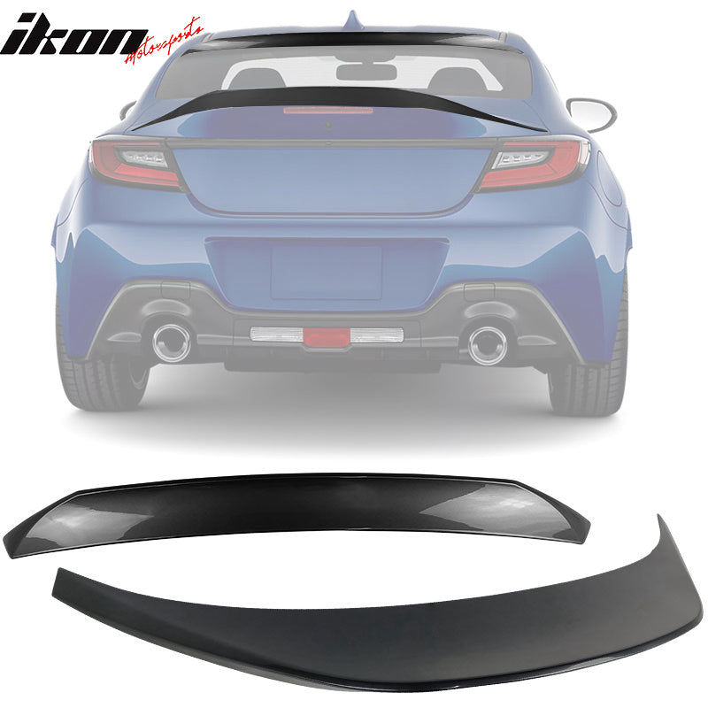 2022-2025 Subaru BRZ GR86 #P8Y Gray IKON Roof + TRD Trunk Spoiler ABS