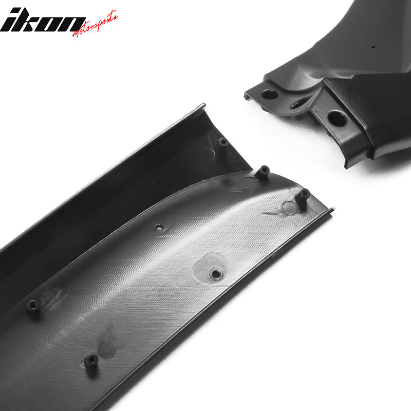 2021-2022 Honda Accord IKON V4 3PCS Front Bumper Lip PP