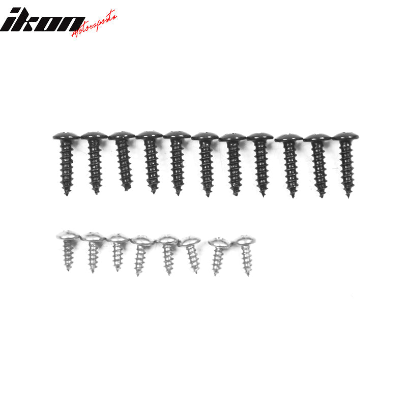 2021-2022 Honda Accord IKON V4 3PCS Front Bumper Lip PP