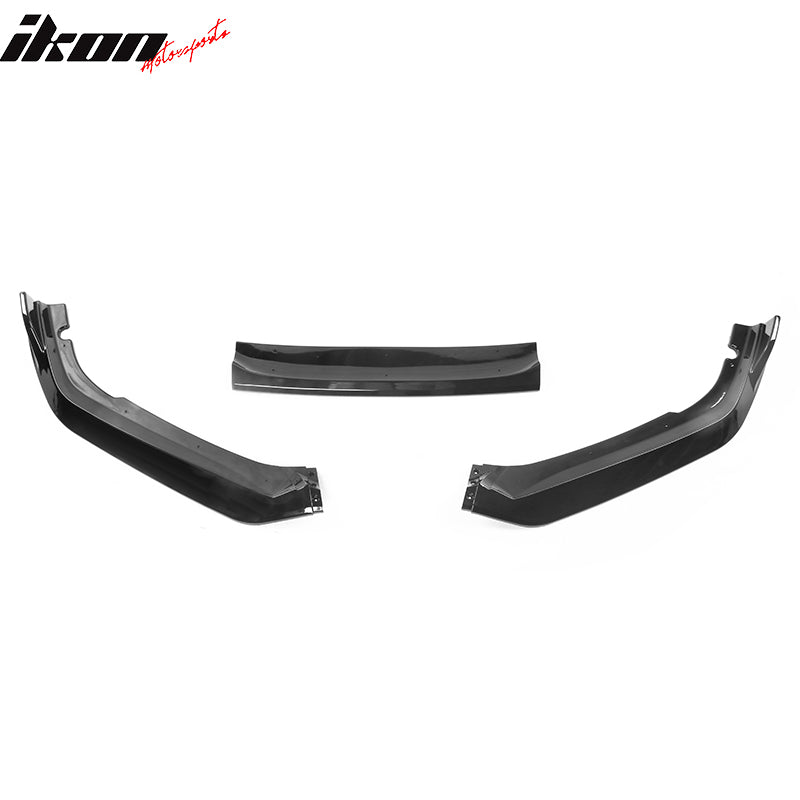 2021-2022 Honda Accord IKON V4 3PCS Front Bumper Lip PP