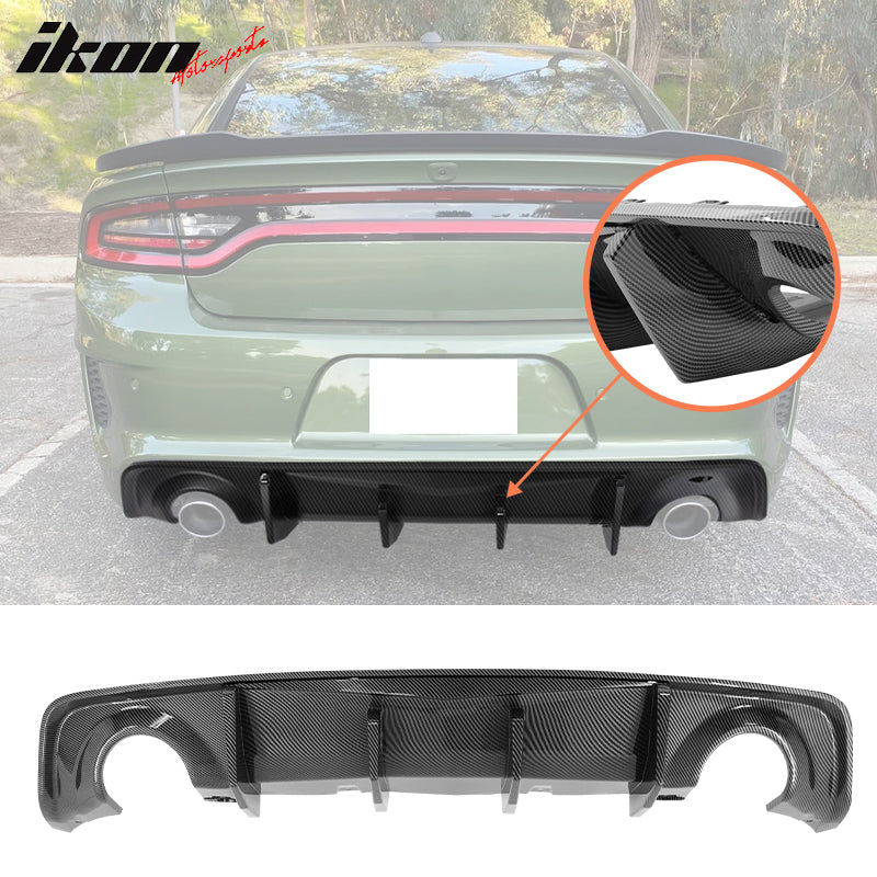 2020-2023 Charger Widebody Rear Diffuser 2PCS PP