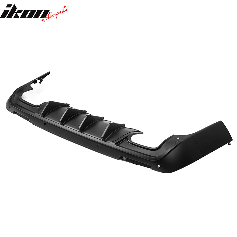 2008-2014 Dodge Challenger Front+Rear Bumper Cover+Lip+Diffuser PP