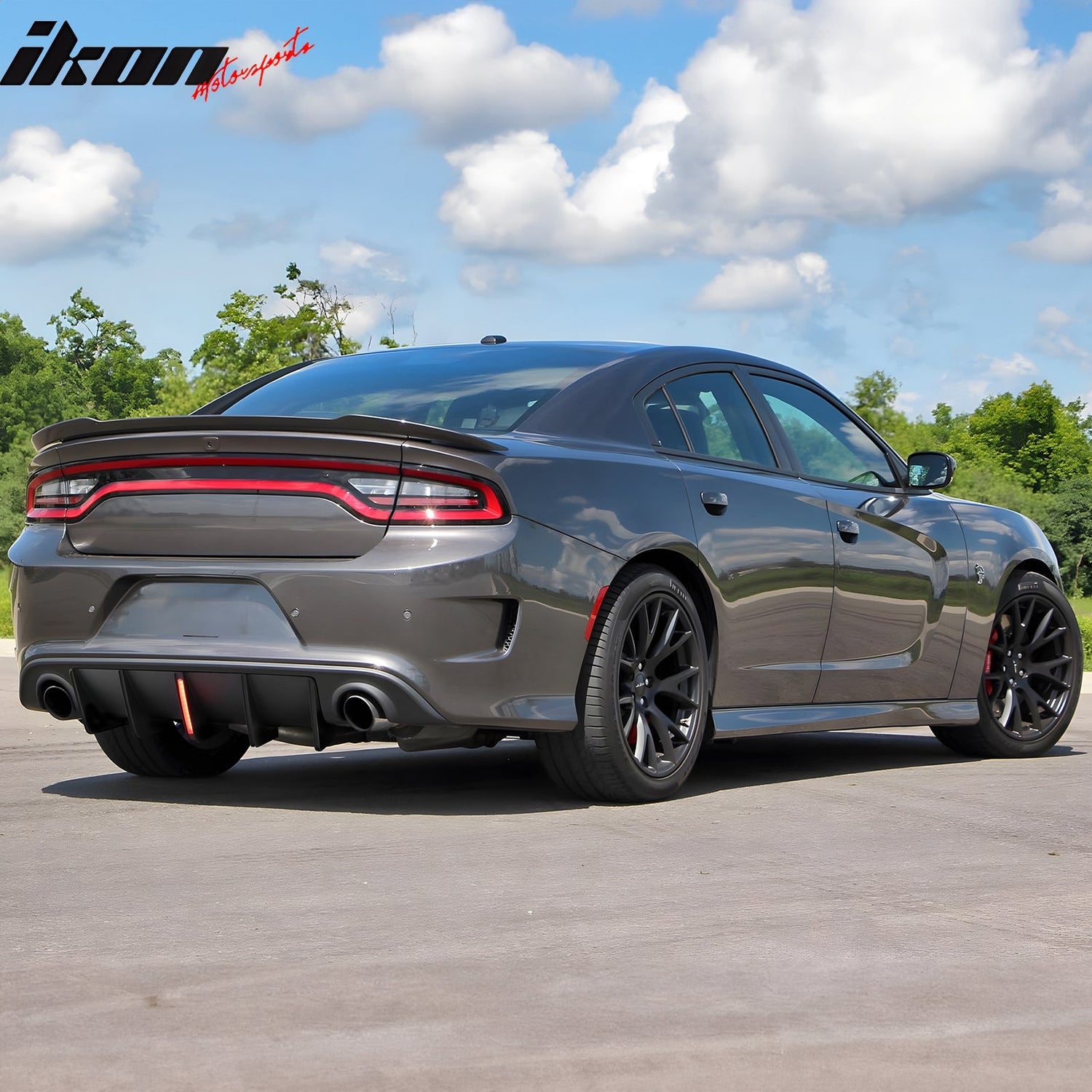 2015-2023 Dodge Charger Rear Bumper Diffuser PP 2PCS