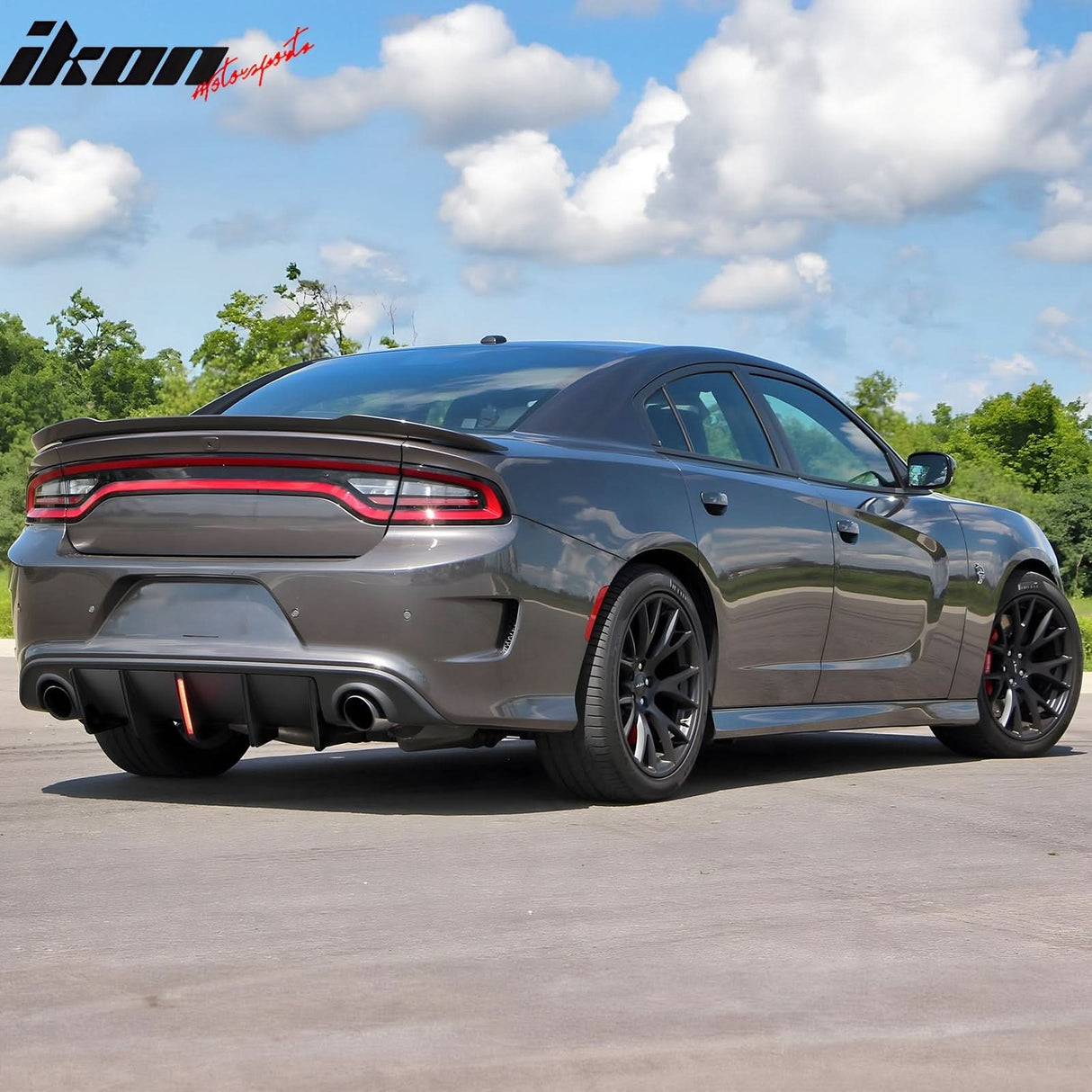 2015-2023 Dodge Charger Rear Bumper Diffuser PP 2PCS