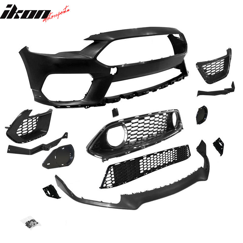 2018-2023 Ford Mustang Mach 1 Front Bumper Cover 2024 Headlights PP