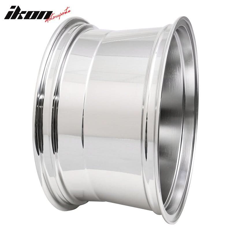 (4) 18X10 +30 5X100 / 5X114.3 Step Lip 5 Spoke Wheels Rims Replacement