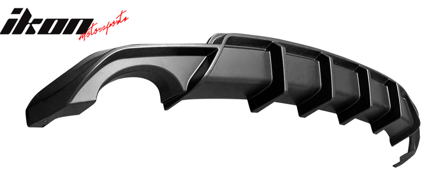 2022-2024 Honda Civic FE-C Rear Bumper Lip Diffuser Apron Matte Black