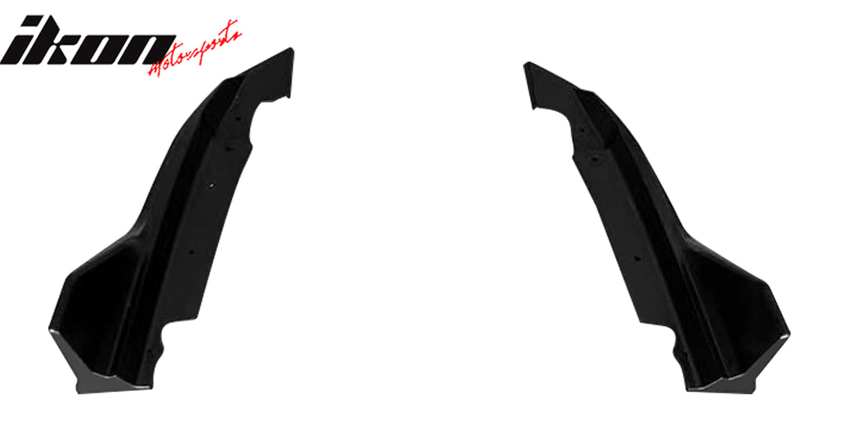 2022-2024 Honda Civic FE-C Rear Bumper Lip Diffuser Apron Matte Black