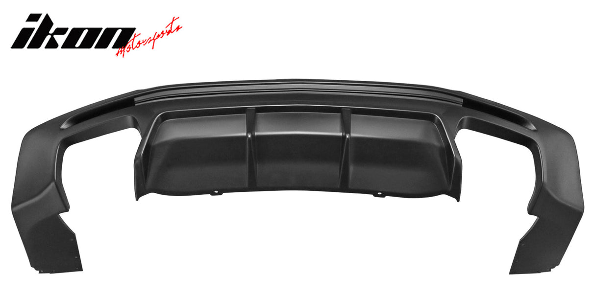 2014-2015 Chevy Camaro 6th ZL1 Style Rear Bumper+Diffsuer w/ Reflector