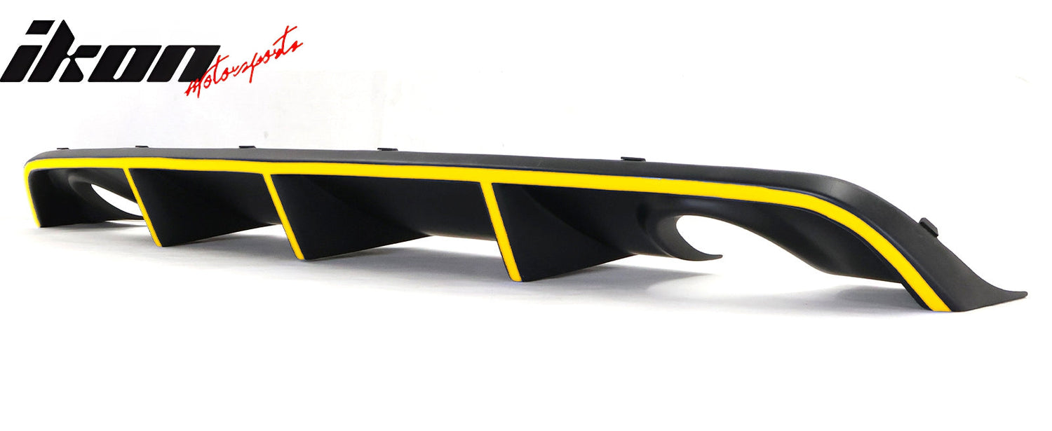 2012-2014 Dodge Charger OE Style Rear Diffuser + Reflective Tape