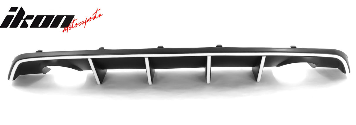 2012-2014 Charger SRT8 V2 Style Rear Diffuser w/ Reflective Tape
