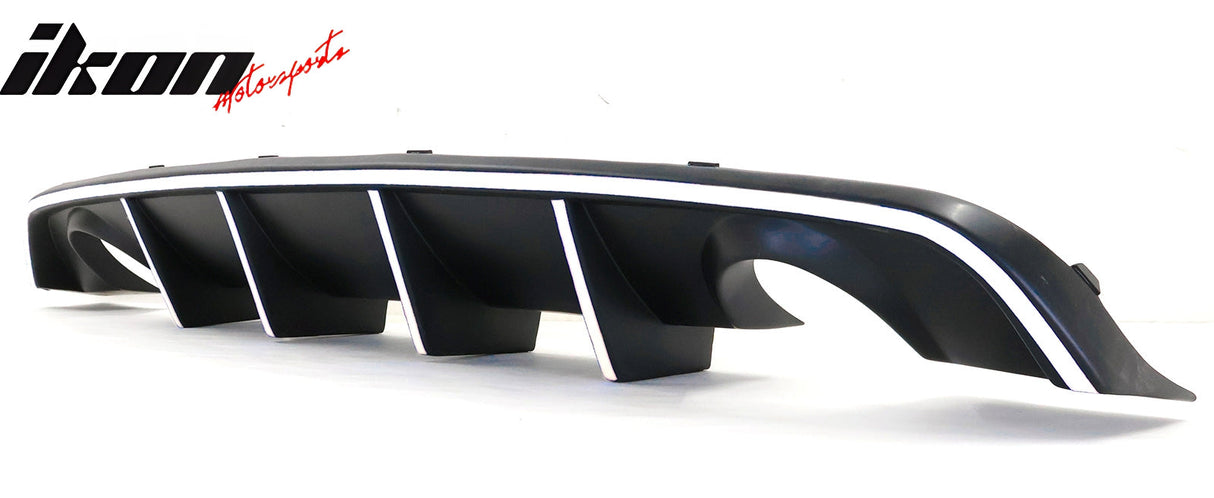 2012-2014 Charger SRT8 V2 Style Rear Diffuser w/ Reflective Tape
