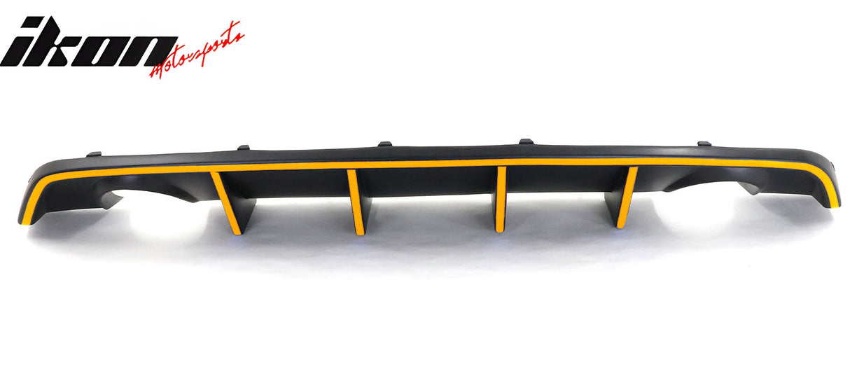 2012-2014 Charger SRT8 V2 Style Rear Diffuser w/ Reflective Tape