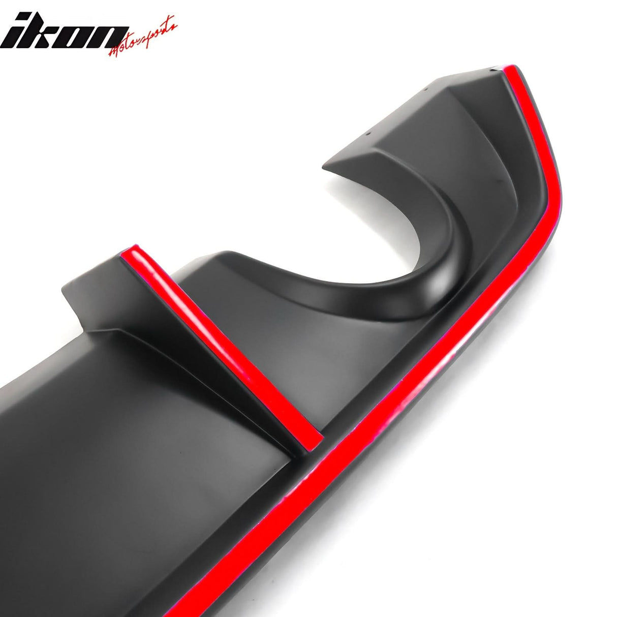 2012-2014 Charger SRT8 V2 Style Rear Diffuser w/ Reflective Tape