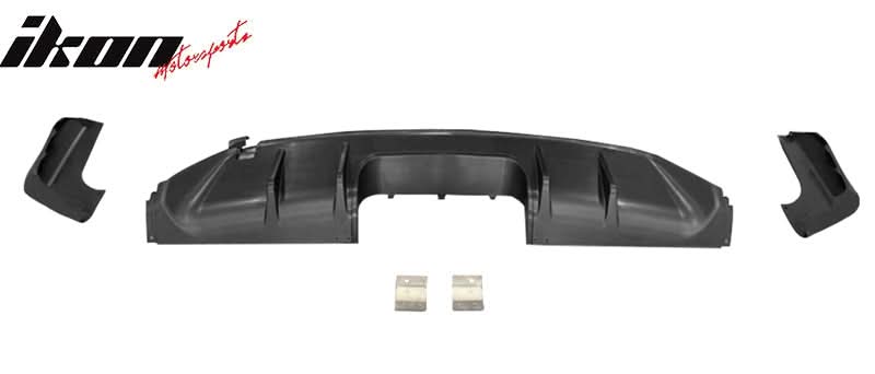 2022-2024 Honda Civic LX Sport Rear Bumper Cover Set + Exhaust Pipe