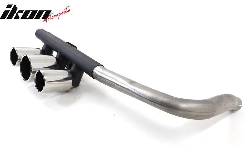 2022-2024 Honda Civic LX Sport Rear Bumper Cover Set + Exhaust Pipe