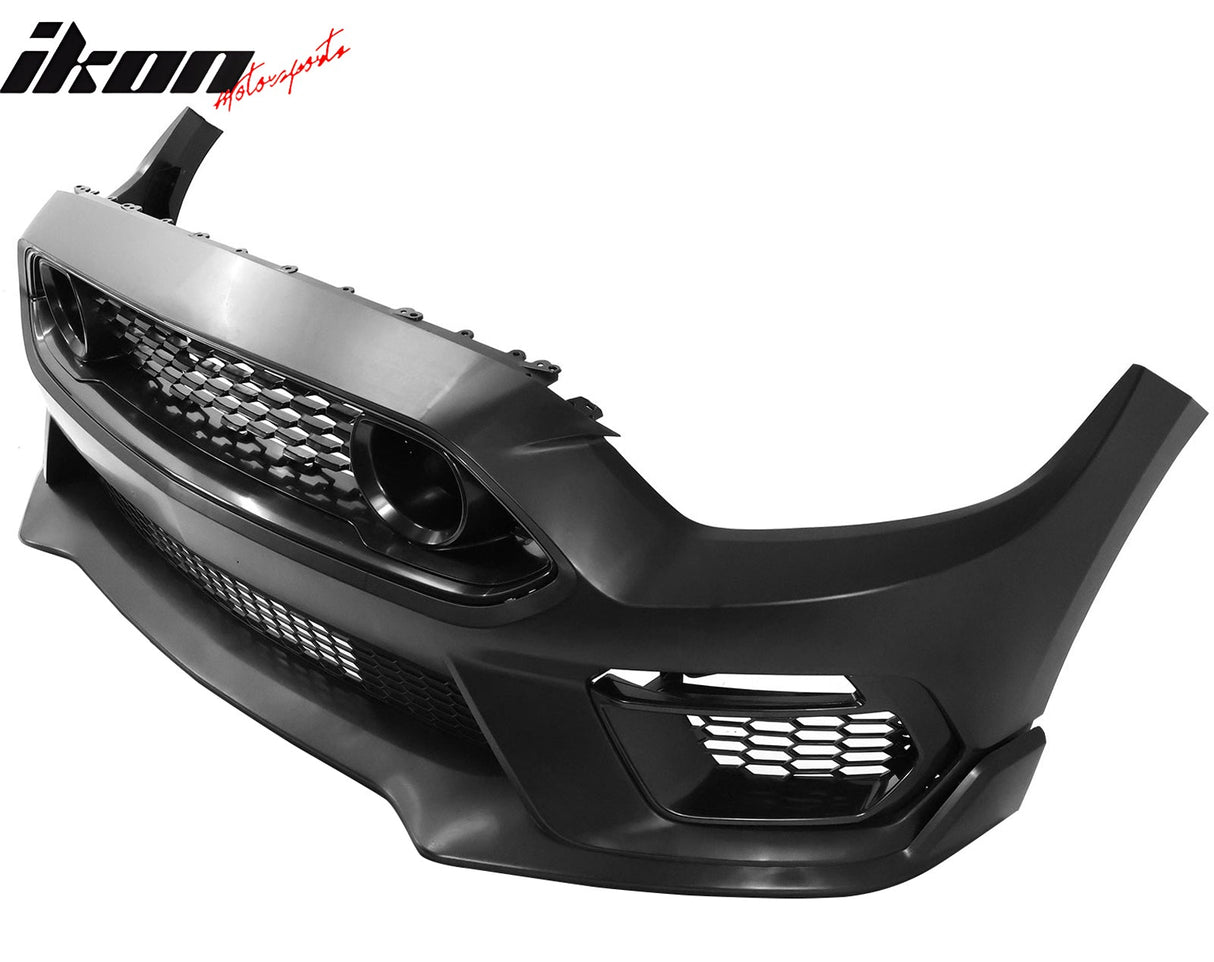 2015-2017 Ford Mustang EcoBoost Front Bumper Cover Lower Upper Grill