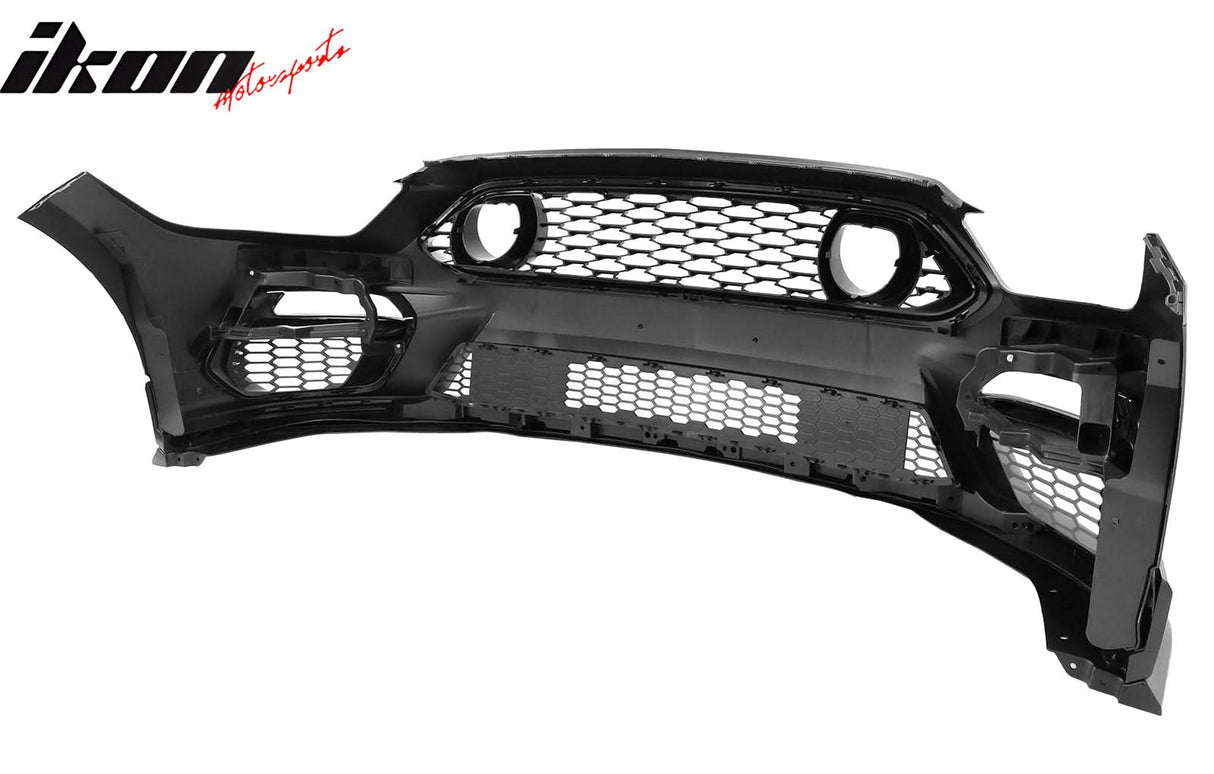 2015-2017 Ford Mustang EcoBoost Front Bumper Cover Lower Upper Grill