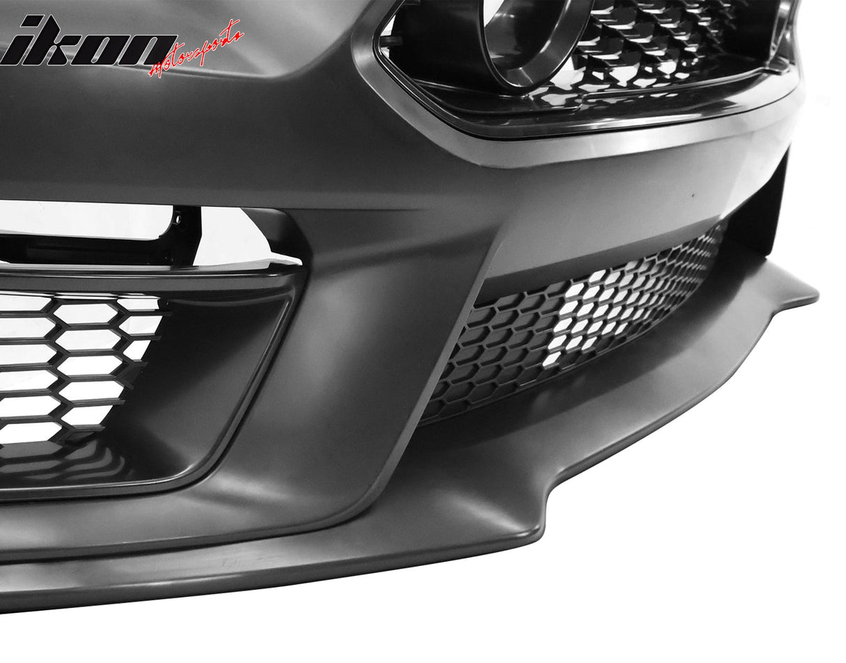 2015-2017 Ford Mustang Front Bumper Cover Led Grille 2024 Headlights