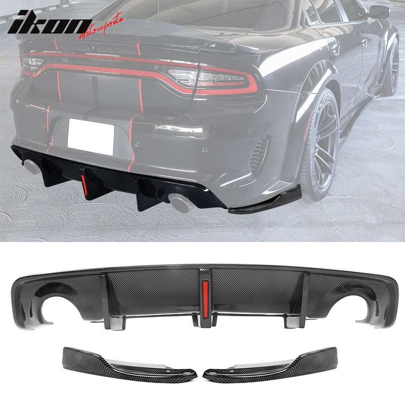 2020-2023 Charger Widebody Rear Diffuser Lip Apron Spat PP