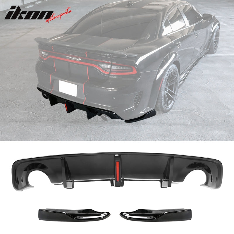 2020-2023 Charger Widebody Rear Diffuser Lip Apron Spat PP