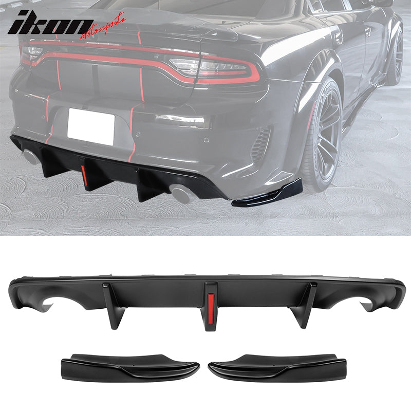 2020-2023 Charger Widebody Rear Diffuser Lip Apron Spat PP
