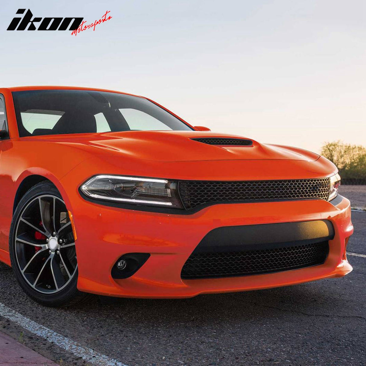 2015-2023 Dodge Charger 4DR 15 SRT Hellcat 392 Front Bumper Conversion